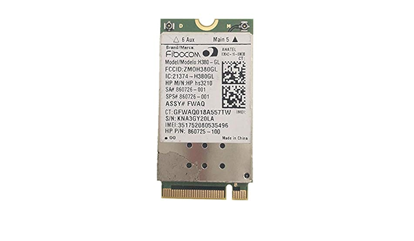 Miwaimao Wwan Card H380 Gl Hspa Mobile Module M 2 001 For Hp Zbook 17 15 15u Elitebook 840 0 G4 G3 Fibocom Hp Hs3210 Amazon Es Informatica