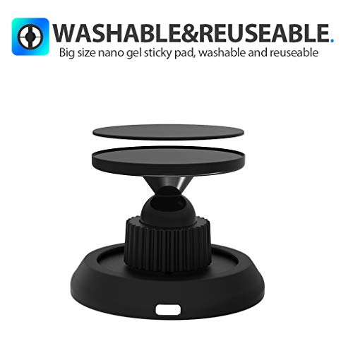 Quarble Dashboard Car Mount Compatible with Magsafe Charger 360