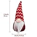 S-DEAL Christmas Gnome Plush Scandinavian Tomte Nordic Figurine Swedish Yule Santa Holiday Decorations Winter Table Ornament Set of 4