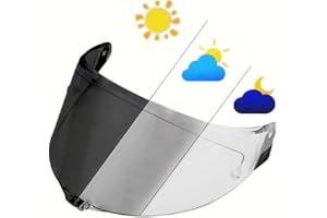 BSTOP Pista GPR Face Shield Uv-protected For AGV Pista GPRR, Pista GPR, CORSA-R Helmet Shield Visor Windshield (Photochromic Clear-day and night)
