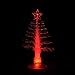 ANGROC Christmas Decorations, Mini Lighted Up Christmas Tree, USB Tabletop X'Mas Tree Lights with Color Changing and Star Toppers, for Room Table Fireplace Home Office Xmas Holiday Decor