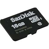 SanDisk 16GB Class 4 micro SDHC Memory Card (SDSDQM-016G-B35)