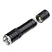 Flashlight, Adjustable Focus 5W LED Flashlight Torch Super Bright 430 Lumen - Black YUKIER (Battery Not Included) (BLACK)