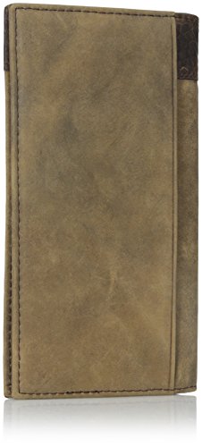 Ariat Ariat Shield Perforated Overlay Rodeo Wallet Wallet Medium Distressed Brown One Size