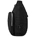 Oakarbo Crossbody Bag Nylon Multi-Pocket Travel Shoulder Bag (1204 Black, Large)