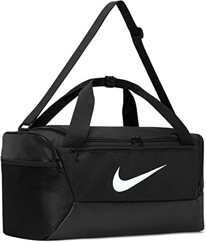 Nike brasilia muletón, adultos unissex, preto/preto/branco, 41 l