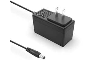 JOVNO Guitar Pedal Power Supply, 9V, 1.2A, BOSS PSA Adapter 9V DC Power Supply for Guitar Pedals Keyboard Pedalboard Boss PSA and More Devices Require 9 Volt 1.2 Amp Max., 【Tip Negative】 Cable 6.6FT