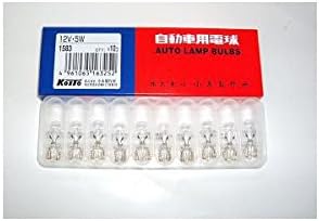 Amazon Koito ノーマルバルブ 24v 1 8w 16 計器灯 表示灯用 ウエッジベース 入り数 10 ウィンカー サイドマーカー 車 バイク