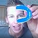 Oral Mart White/Blue Youth Mouth Guard for Kids - Youth Mouthguard for Karate, Flag Football, Martial Arts, Taekwondo, Boxing, Football, Rugby, BJJ, Muay Thai, Soccer, Hockey