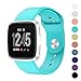 Humenn for Fitbit Versa Bands, Replacement Silicone Accessory Strap Band for Fitbit Versa Smartwatch Large Small