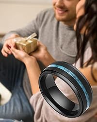 LerchPhi Titanium Custom Engrave Rings For Men With