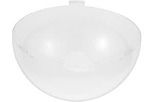 HIAKDOFT Outdoor Security Camera Cover Dome Protector Weatherproof Shield for Gate Cameras CCTV Dome Rain Sun