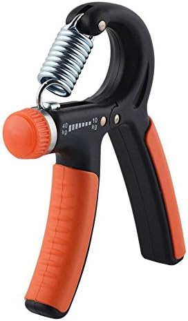 OBO Bands Hand Grip Strengthener Adjustable Resistance 20 to 90 lbs - Gripper Equipment For Forearm Exercise, Guitar Finger Strengtheners and Rock Climbing Grips Workout