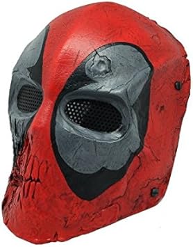 Deadpool Fiberglass Mask Marvel Wade Wilson New Mutants X Force Amazon Co Uk Toys Games