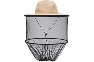 CozyCabin Head Net with Removable Mesh Hidden Netting, Design for Outdoor Fishing Gardening