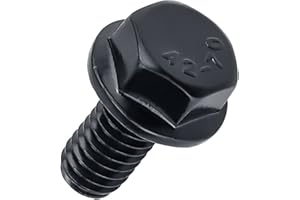 3/8-16 x 3/4" Flanged Hex Bolts (10 pcs), 18-8 (304) Stainless Steel, External Hex Drive, Hexagon Head Bolts Screws with Flange Washer, Fayeploo