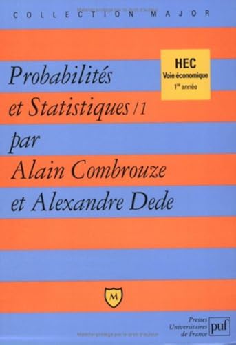 Download Probabilités et statistiques, tome 1 PDF