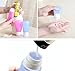 ZOPPEN TSA Approved Travel Bottles 3 Oz x 3, Leak Proof BPA Free Refillable Carry On Containers w/Shampoo Label, Blue/White/Red
