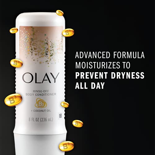 Olay InShower RinseOff Body Conditioner for Dry Skin with B3 and