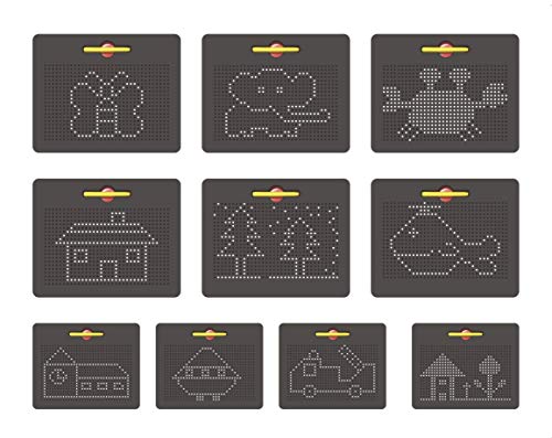 xcivi Large Size Free Play Doodle Magnetic Board Magnetic Drawing Tablet (Free Play-Blue)