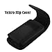 AISCELL Hip Waist Holster for Galaxy S22, S21,S20, A10e,S10,S10e, A6,Tactical Heavy Duty Black Nylon Carrying Pouch Metal Clip Holster Fits Phone with Protective Rugged Shield Cover Skin Case on