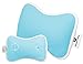 Luxury Non-Slip Spa Bath Pillow by Home Prime Fits Any Bathtub/Hot Tub/Jacuzzi with 2 Strong Suction Cups - Large & Soft, Shoulder & Neck Support. with a LOOFAH Sponge.