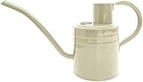 Kent & Stowe 1L Indoor Watering Can Vintage Cream Galvanised Steel