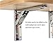 Wall Mount Support Bracket - Cold Rolled Steel Folding Shelf Bracket (Sold In Pairs) (14