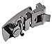 QISHI YUHUA Men's Solid Buckle Automatic Ratchet Leather Belt Buckle,kt110
