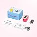 HOMIEE Digital Fingertip SpO2 Oxygen Meter for Kids Above 2 Years, Sport and Aviation Use Only, Pink