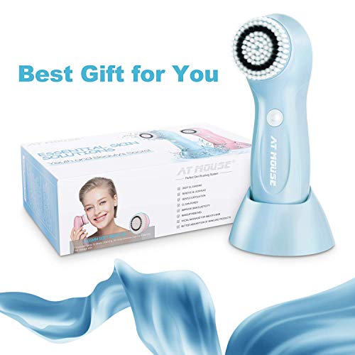 New Version Rechargeable Facial Cleansing Brush Electric Face