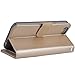 Arae Case for iPhone 6s / iPhone 6, Premium PU Leather Wallet case [Wrist Strap] Flip Folio [Kickstand Feature] with ID&Credit Card Pockets for iPhone 6s / 6 4.7 inch (Champagne Gold)