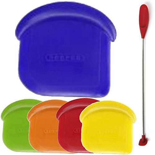 QUICK SALE BUNDLE Grill Scraper ChaseTheButterfly Norpro - Last Drop Spatula & Jar Scraper(1) Plus My Favorite Scraper(4) Pan Scrapers