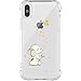 iPhone X Case, JAHOLAN Amusing Whimsical Design Clear Bumper TPU Soft Case Rubber Silicone Skin Cover for Apple iPhone X (2017 Release) - Cute Elephant