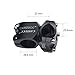 CANSUCC Bike Stem 25.4 × 32mm Mountain Bike Stem Bicycle Handlebar Stem Suitable for BMX MTB Road Bike (Aluminum Alloy, Adjustable, Black)