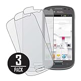 Samsung Galaxy Exhibit Screen Protector Cover, MPERO Collection 3 Pack of Matte Anti-Glare Screen Protectors for Samsung Galaxy Exhibit T599