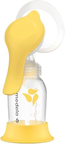 Medela Harmony extractor de leche manual, compacto, con protectores — Alimentación