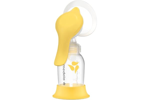 Medela Harmony Manual Breast Pump, On-the-Go, More Milk Output