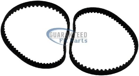 Guaranteed Fit Parts Vacuum Belts To Fit Kenmore CB-1 Geared Belt Part # 20-5285, 742024 & NuTone Geared Belt Part # 46-3300-03, Hayden Part # 743411, 4193-00, & Cen-Tec. 2 Pack of belts