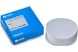 Whatman 1441-110 Quantitative Filter Paper Circles, 20 Micron, Grade 41, 110mm Diameter (Pack of 100)