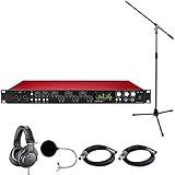 Focusrite Scarlett 18i20 USB Audio Interface (2nd Generation) includes Bonus Audio-Technica Professional Monitor Headphones and More