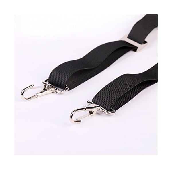 Leader-Accessories-1-Pair-Black-Bimini-Top-Straps-Adjustable
