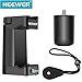 Neewer Smartphone Rig Filmmaker Grip Tripod Mount with Cold Shoe Mount and Width Adjustable Phone Clip Holder 2-3.6 inches/50-92mm Compatible with iPhone11/11 Pro/11 Pro Max Samsung Galaxy S10+10