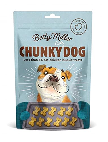 Betty Miller Functional Dog Treats 100gram, All Natural Made in the United Kingdom (Chunky Dog, 100g)