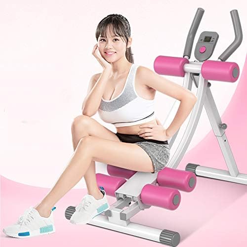 腹筋トレーナーフィットネス機器ホーム筋肉トレーナースツール3つのギア調整可能な折りたたみ痩身