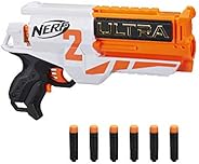 Nerf Ultra Two Motorized Blaster -- Fast-Back Reloading -- Includes 6 Nerf Ultra Darts -- Compatible Only with