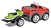 Kid Galaxy Squeezable Pull Back Ford F150 Pick Up Truck with Jet Ski and Trailer. Toddler Wind Up Vehicle Playset