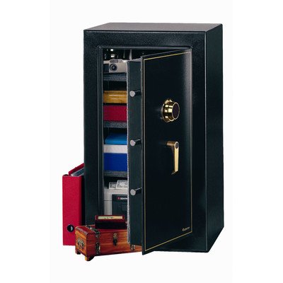Dial Lock Shelf Security Vault Shelves: Three Shelf