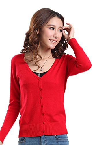 MooncolourWomens 24 Colors Knit Outwear Autumn Cardigan Sweater
