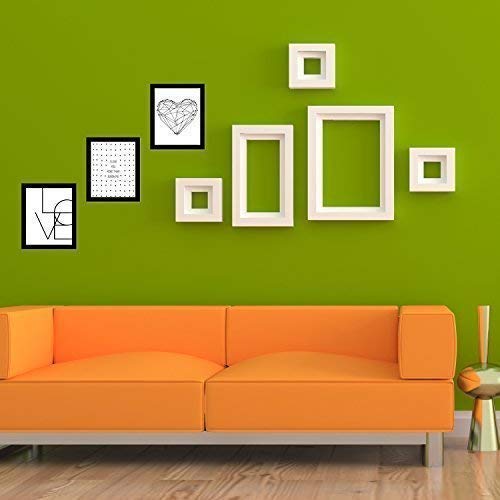 Walplus I Love You More Than Sunshine Combo Wall Art Frame, Vinyl, Multi-Colour, 42.6 x 32.6 x 1.5 cm